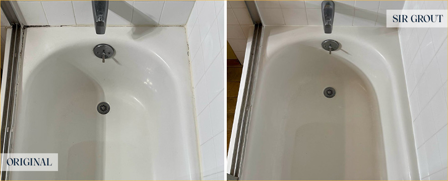 Shower Before and After Our Superb Caulking Services in Auburn, WA